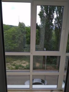 Окно после мойки компанией Уборочка мойка окон Теремки