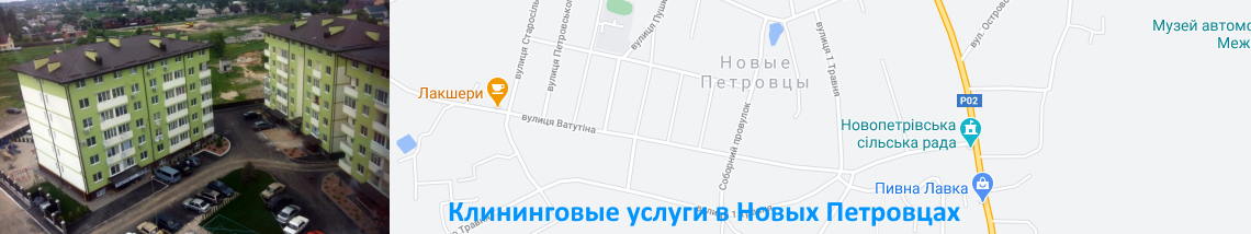 Уборка квартир и домов в Новых Петровцах Клининг. Новые Петровцы