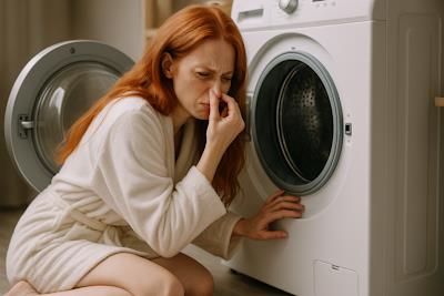 Як позбутися запаху з пральної машинин